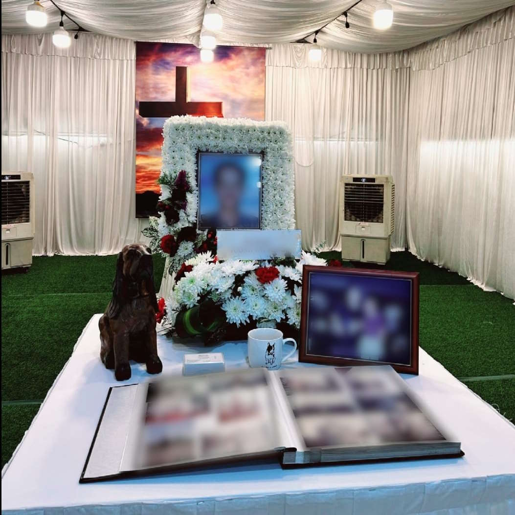 Christian Funeral Services 4 Christian wake setup