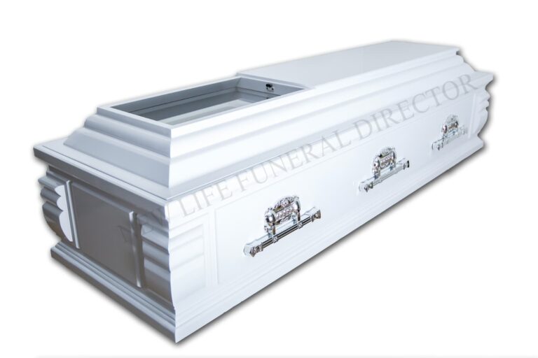 Catholic 9 Peace Package Casket