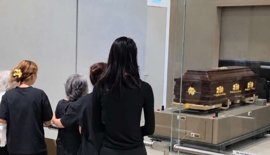 Cremation at Mandai Crematorium
